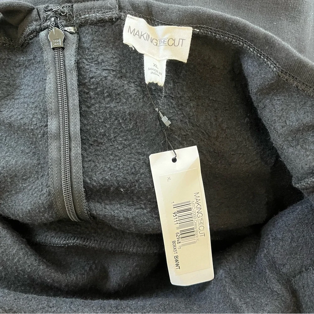 NWT Making the Cut Winning Look Andrea Solid Black Sleeveless Dress Size XL - Picture 9 of 14